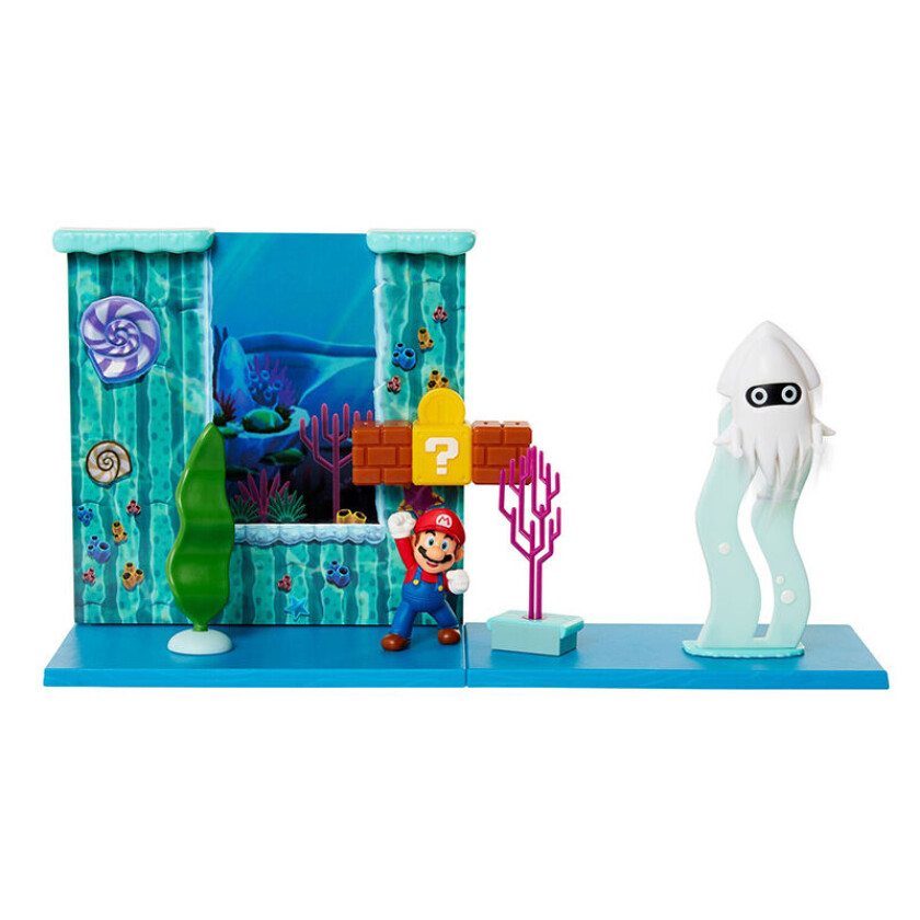 Nintendo  Lekesett Med 6 Cm Figur - Underwater