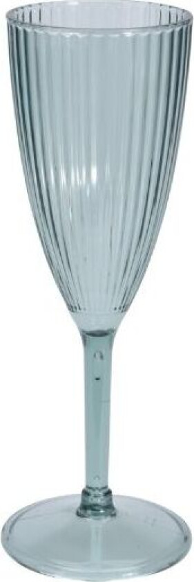 Champagneglass Grønn Plast 22,5 Cl