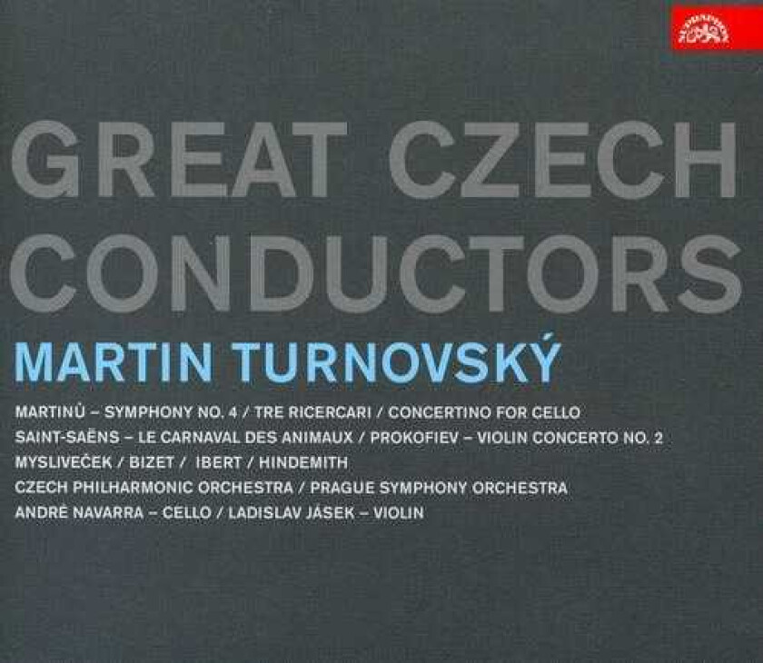 Martin Turnovsky, Andr Navarra, Ilja Hurnik, Ladislav Cerny, Ladislav J Sek, Pavel Stepan Great Czech Conductors: Martin Turnovsky CD