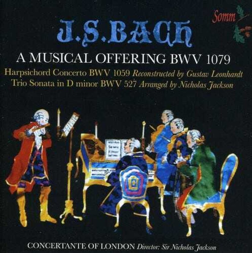 London Concertante, Madeleine Easton, Mariann Szucs, Nicholas Jackson, Johann Sebastian Bach Celeste CD
