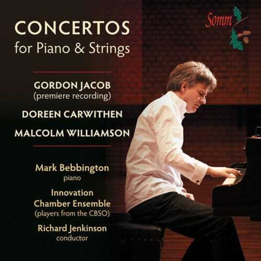 Mark Bebbington, Jenkinson Concertos For Piano & Strings CD