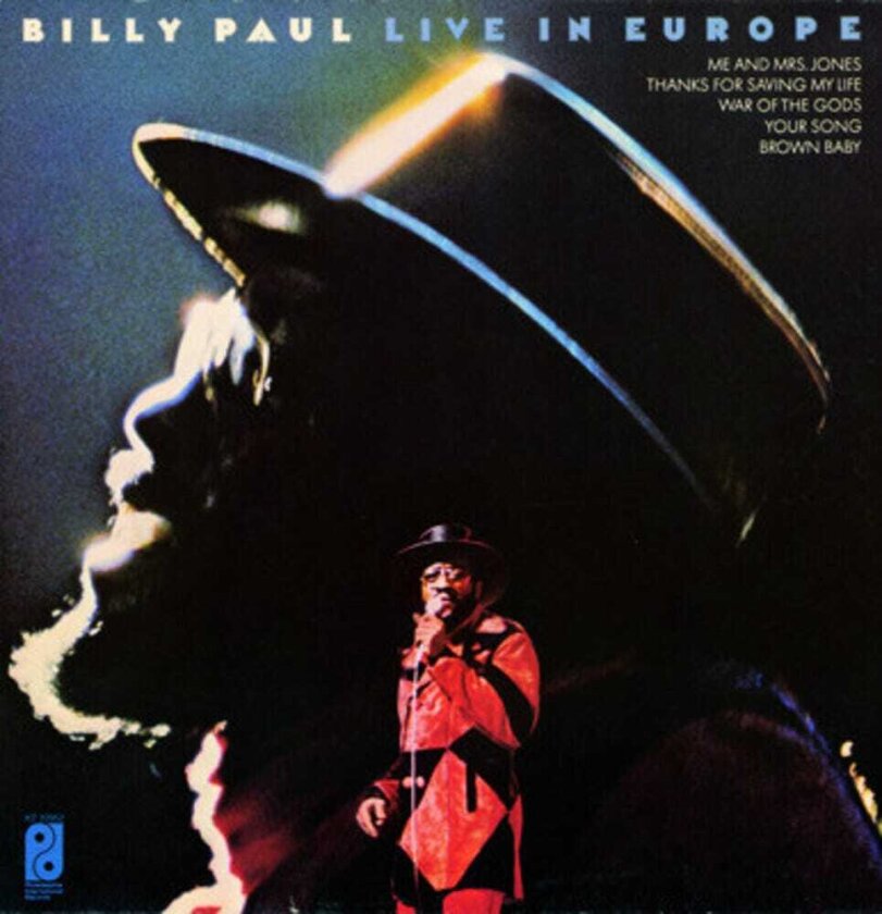 Billy Paul Live In Europe CD