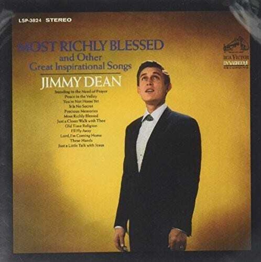Jimmy Dean Most Richly Blessed & Other Great Inspirational CD