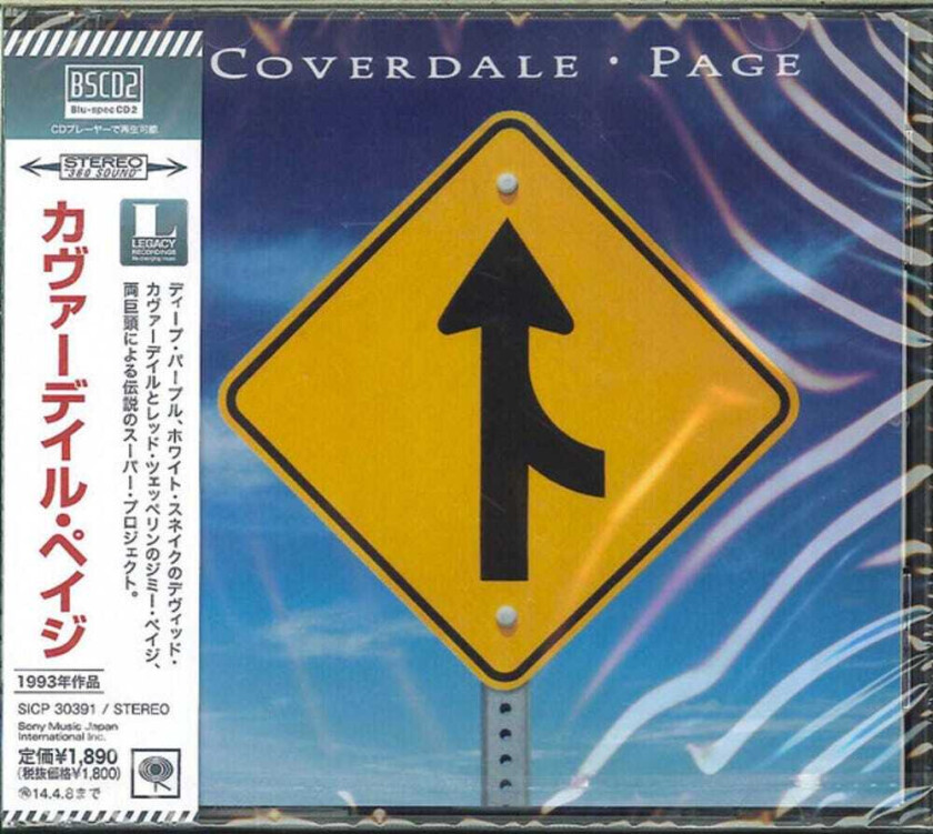 Jimmy Page Coverdale Page CD
