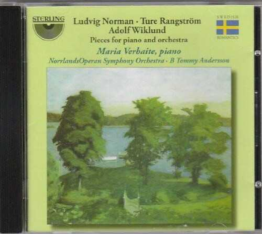 Maria Verbaite, Adolf Wiklund, Ludvig Norman, Ture Rangström Pieces For Piano & Orchestra CD
