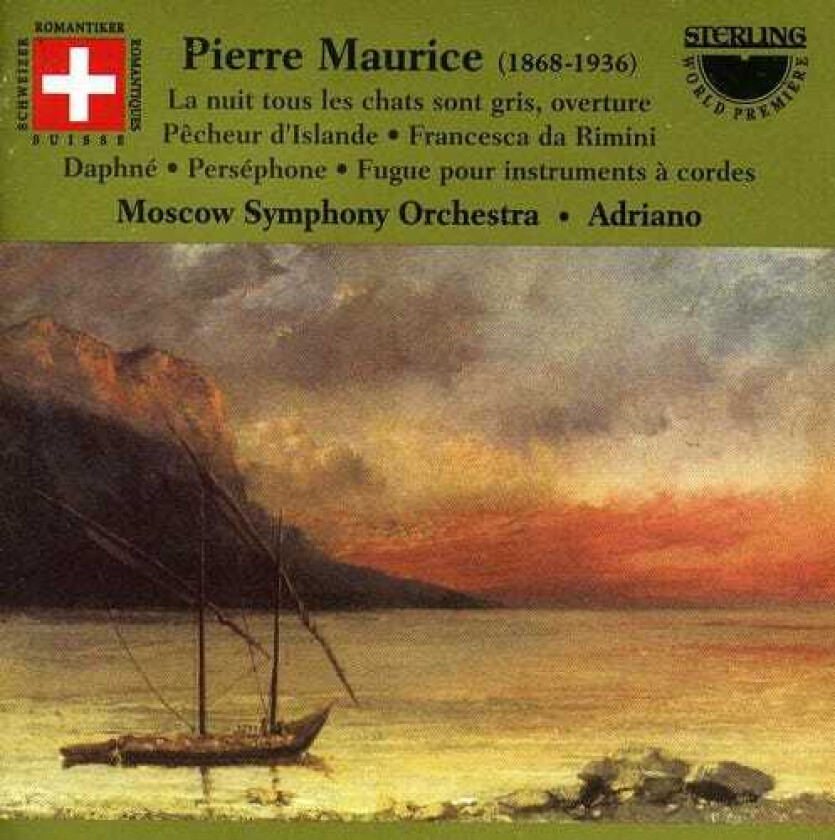 Adriano, Pierre Maurice Nuit Tous Les Chats Sont Gris Overture CD