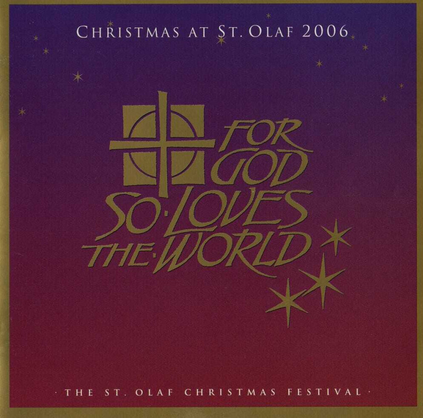 Diverse Artister For God So Loves The World CD