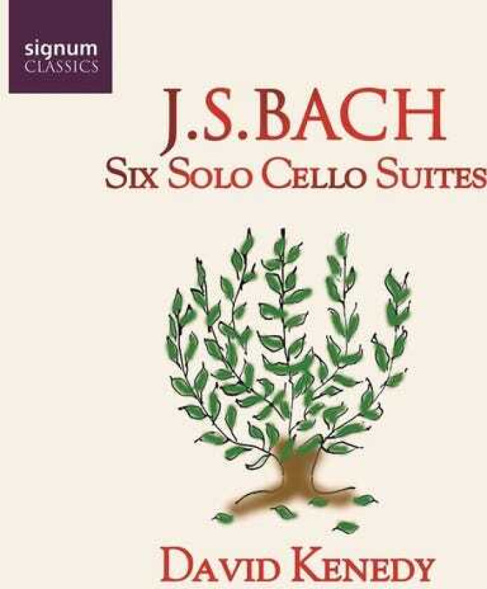 David Kenedy Six Solo Cello Suites CD