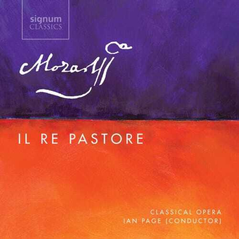 Wolfgang Amadeus Mozart, Ainsley, Orchestra Of Classical Opera Il Re Pastore K. 208 CD