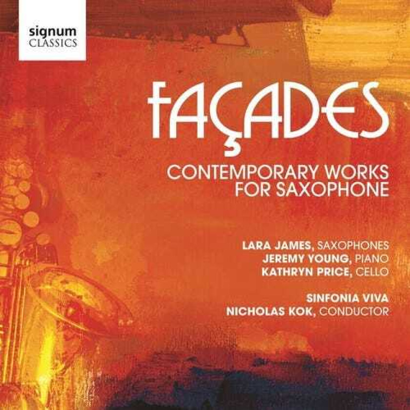 Diverse Artister, Jeremy Young, Kathryn Price, Lara James, Christopher Painter, Colin MacDonald, Graham Fitkin, Robert Muczynski, Rodney Rogers Facades CD