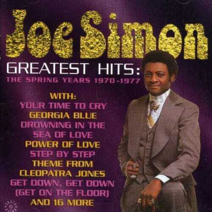 Joe Simon Greatest Hits 197077 CD