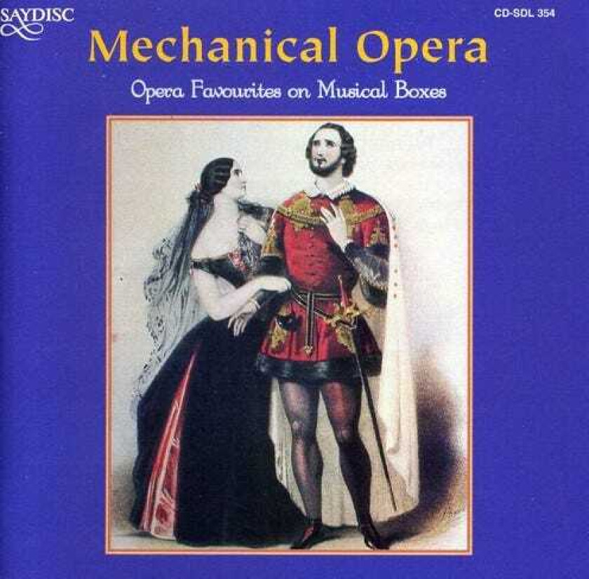 Diverse Artister, Music Box Anonymous Mechanical Opera CD