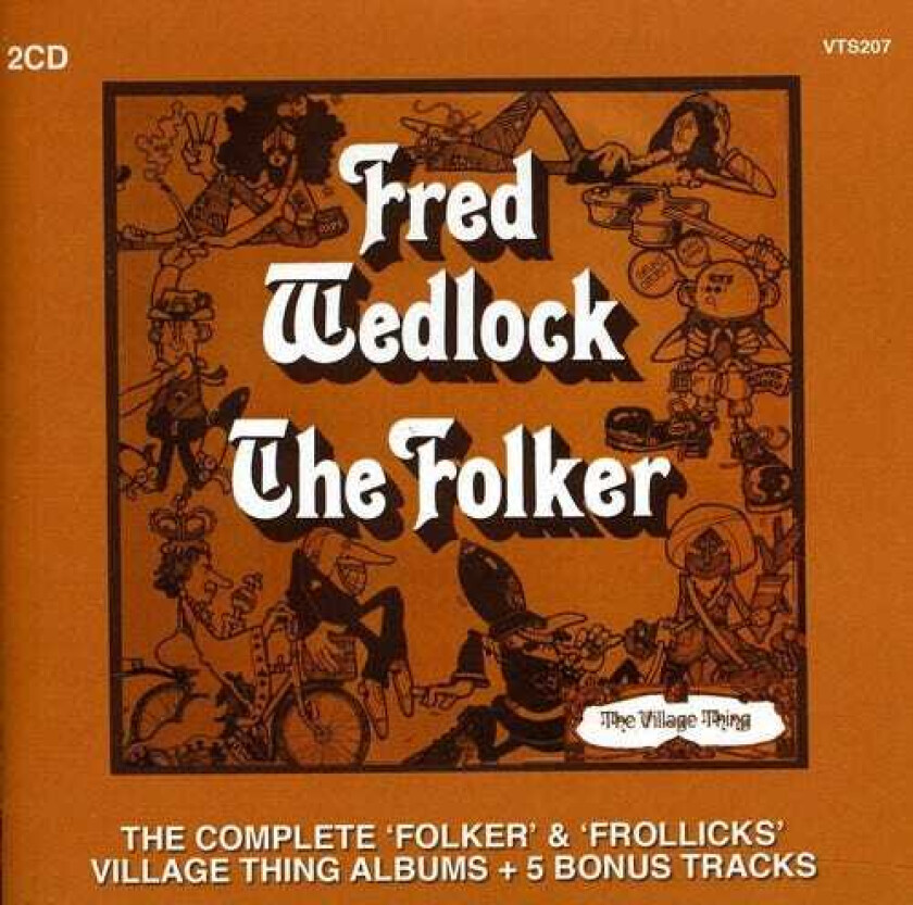 Fred Wedlock Complete Folker & Frollicks Albums CD