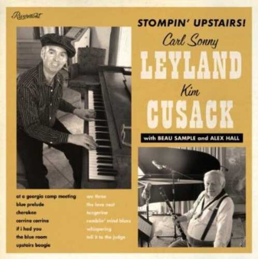 Carl Leyland Sonny & Kim Cusack Stompin Upstairs CD
