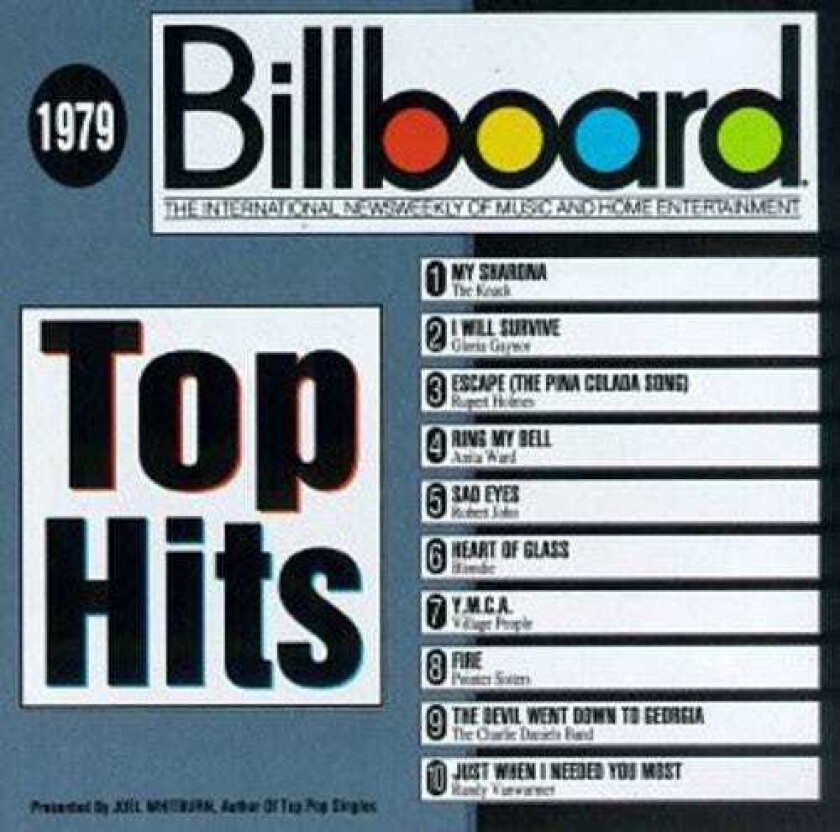Diverse Artister Billboard Top Hits: 1979 CD