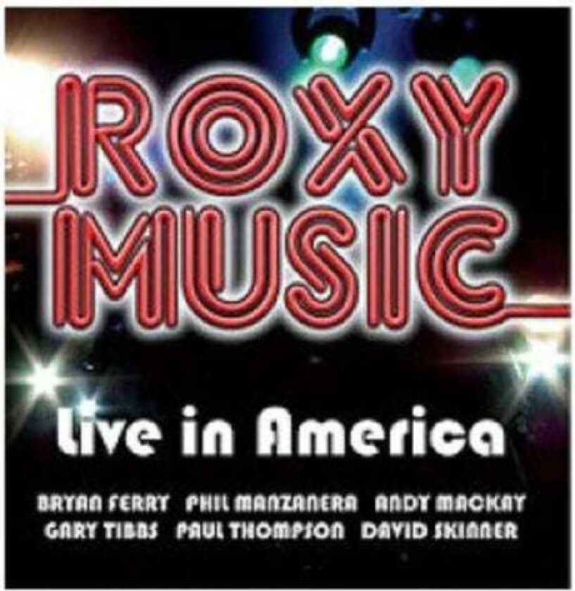Roxy Music Alive In America CD