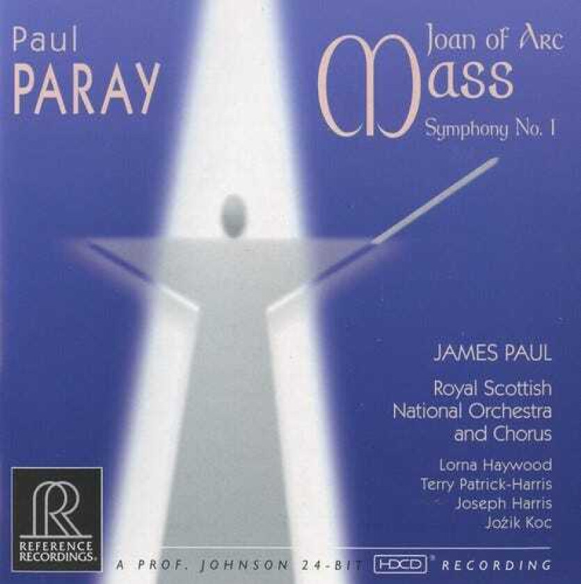 James Paul, Joseph Harris, Jozik Koc, Lorna Haywood, Royal Scottish National Orchestra Chorus, Terry PatrickHarris, Paul Paray Joan Of Arc Mass / Symphony 1 CD