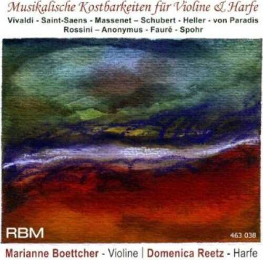 Antonio Vivaldi Pieces For Harp & Violin CD