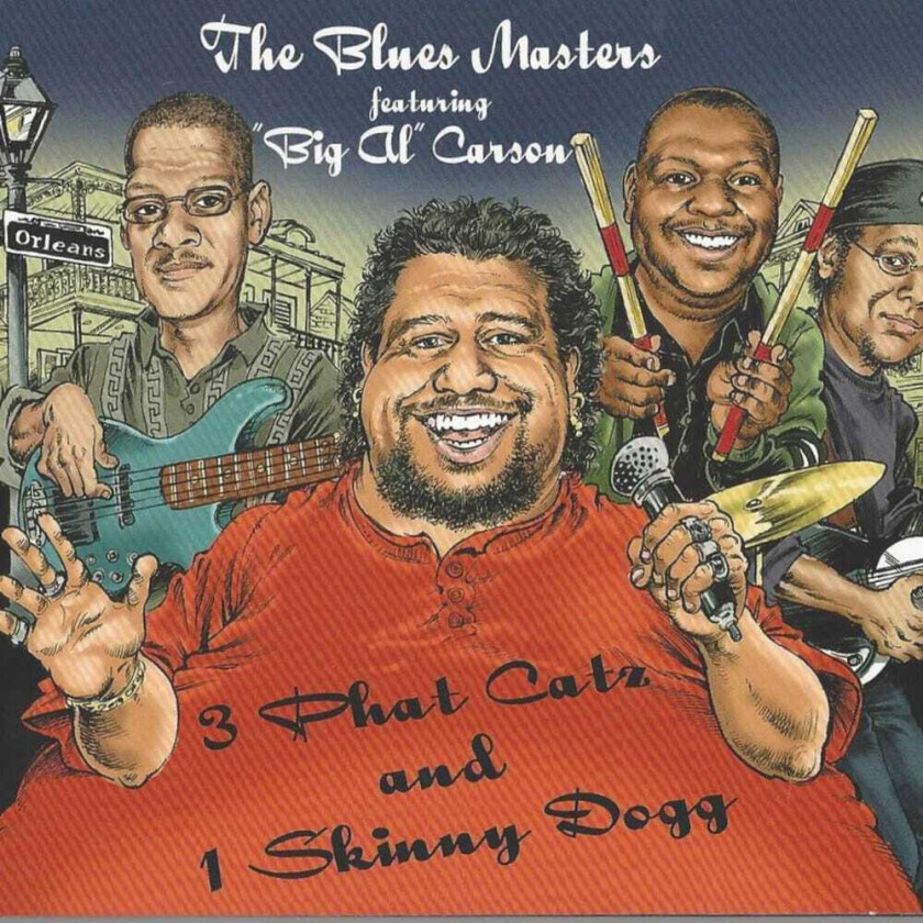 Blues Masters 3 Phat Catz And 1 Skinny Dog CD