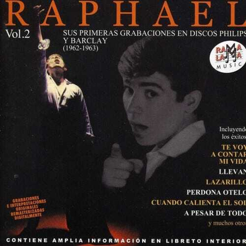 Raphaël Vol 2: Sus Primeras Grabaciones En Discos Philips CD