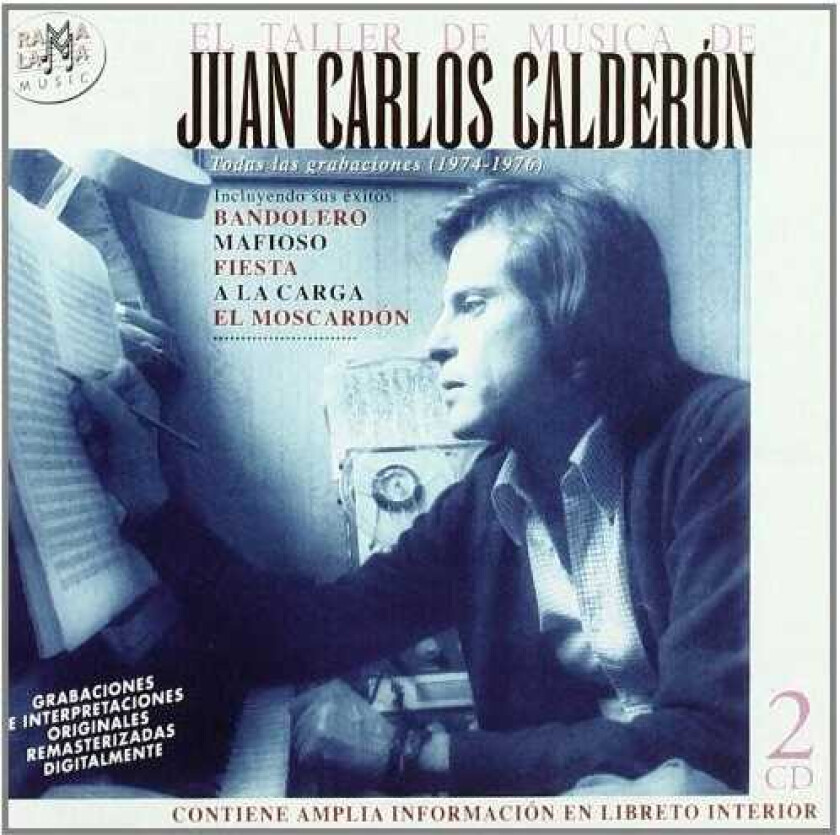 Juan Carlos Calderon Todas Las Grabaciones Del Taller De Musica 7376 CD