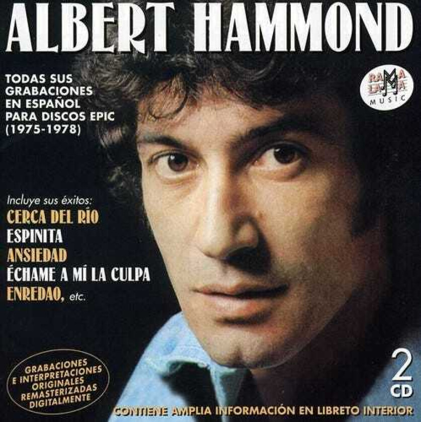 Albert Hammond Todas Sus Grabaciones En Espanol Para Epic CD