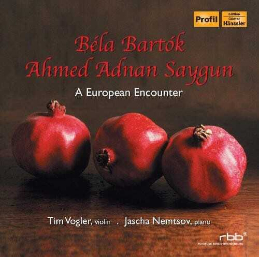 Tim Vogler, Jascha Nemtsov, Ahmet Adnan Saygun European Encounter CD