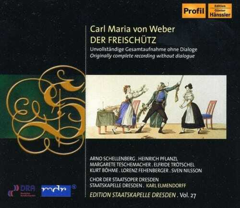 Karl Elmendorff Der Freischutz 27 CD