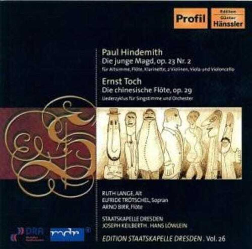 Joseph Keilberth, Arno Birr, Dresden Staatskapelle, Elfriede Tr Tschel, Elfriede Trötschel, Ruth Lange, Ernst Toch, Paul Hindemith, SPOKEN WORD Edition 26 CD