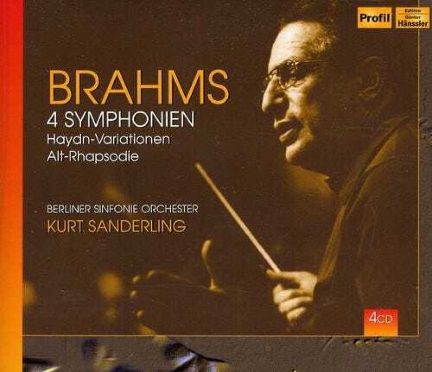 Kurt Sanderling, Annette Markert, Berlin Radio Chorus 4 Symphonies CD