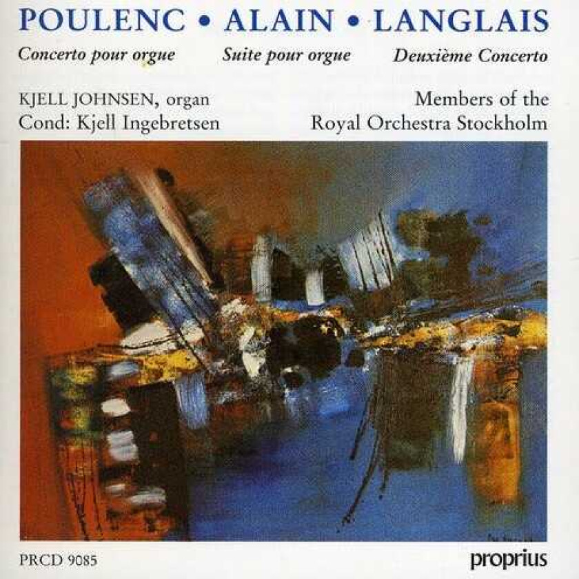 Kjell Ingebretsen, Kjell Johnsen, Francis Poulenc, Jean Langlais, Jehan Alain Cto Pour Orgue CD