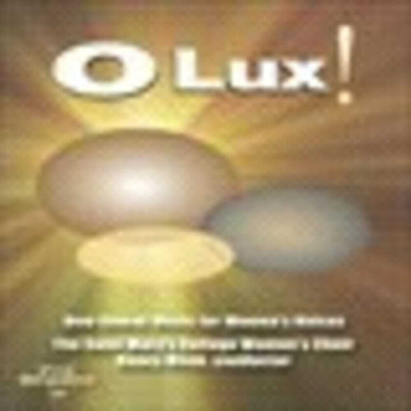 Diverse Artister O Lux CD