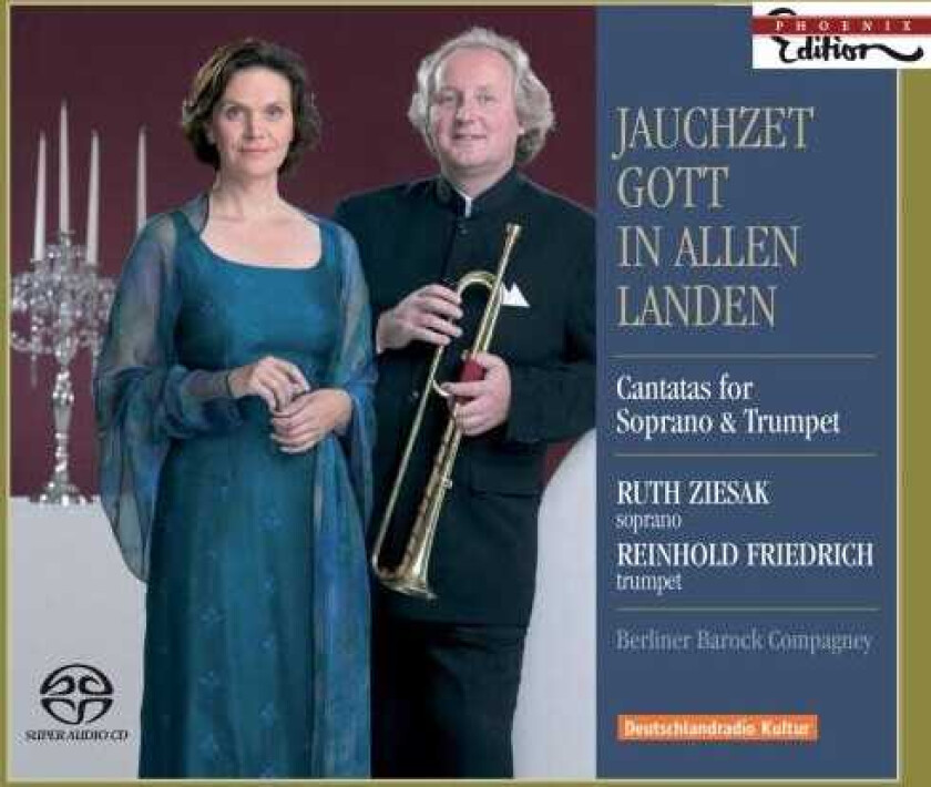 Ruth Ziesak, REINHOLD FRIEDRICH, Gottfried Finger, Jan Dismas Zelenka Jauchzet Gott In Allen Landen: Cantatas For Sopran CD