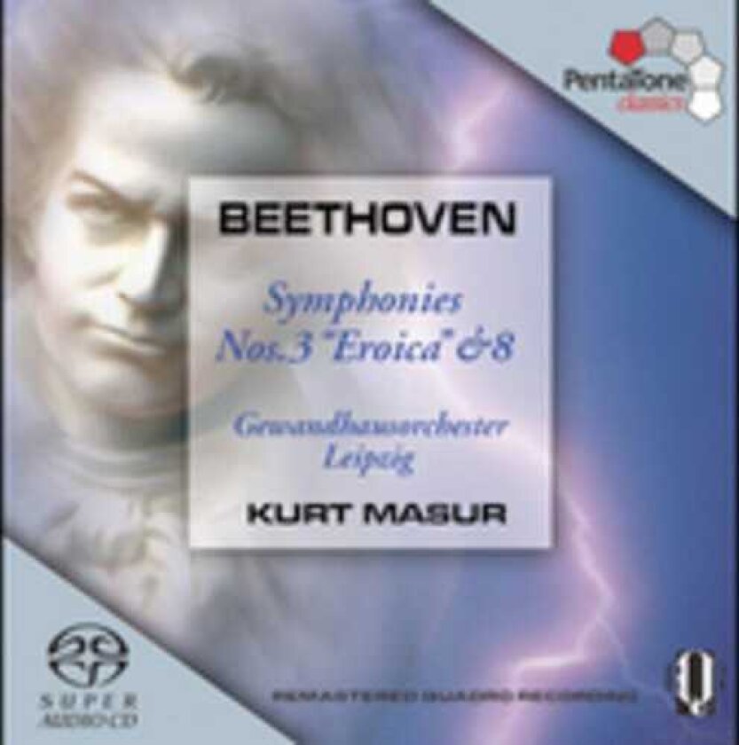 Ludwig van Beethoven Symphonies 3 & 8 CD