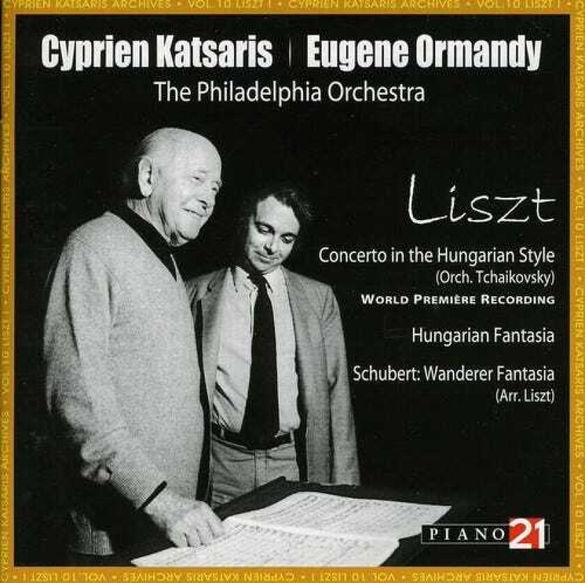 Eugene Ormandy, Cyprien Katsaris Katsaris Archives 10 CD