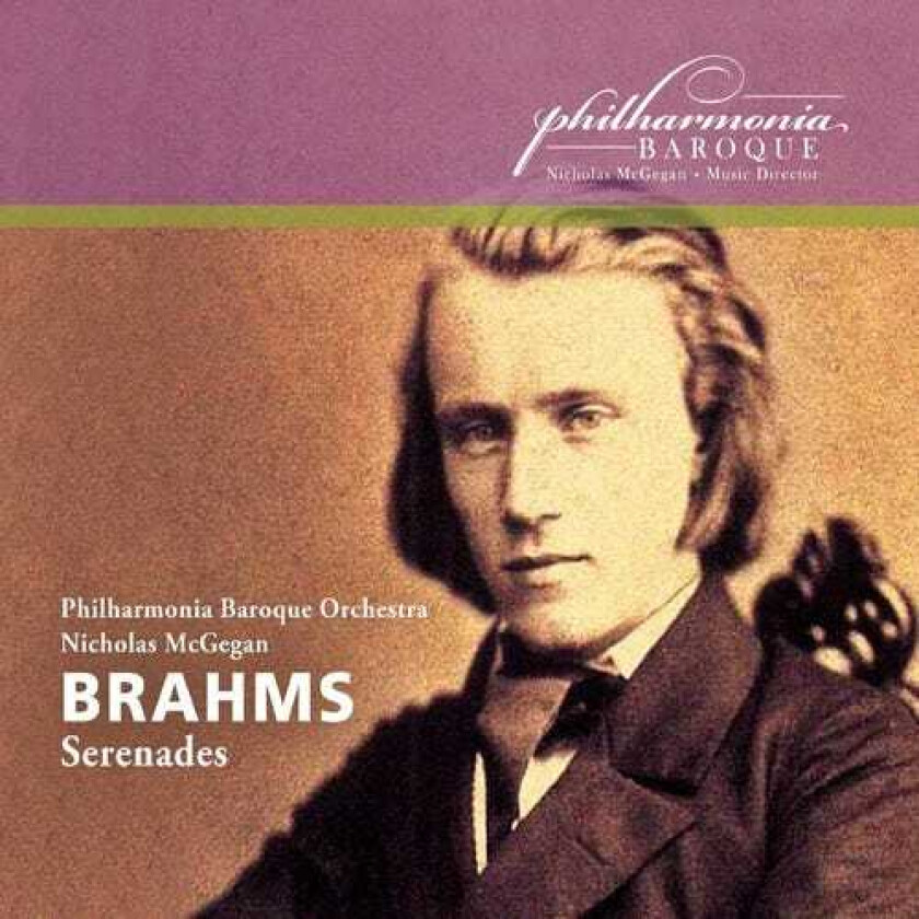 Nicholas McGegan, Johannes Brahms Serenades Nos 1 & 2 CD