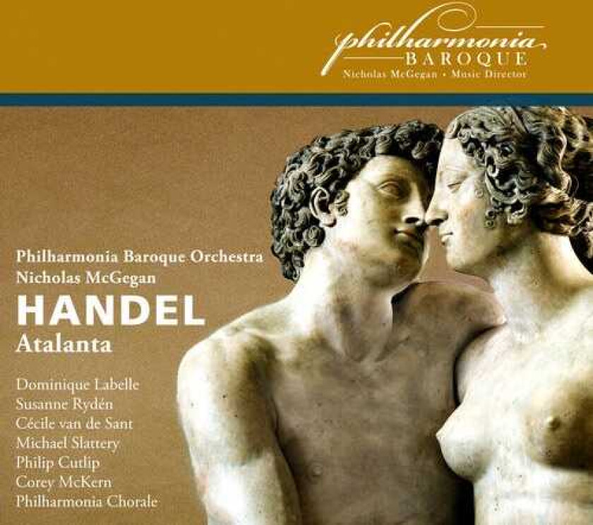 Nicholas McGegan, Cécile Van De Sant, Corey Mckern, Dominique Labelle, Michael Slattery, Philharmonia Chorus, Phillip Cutlip, Susanne Rydén, Georg Friedrich Händel Atalanta CD