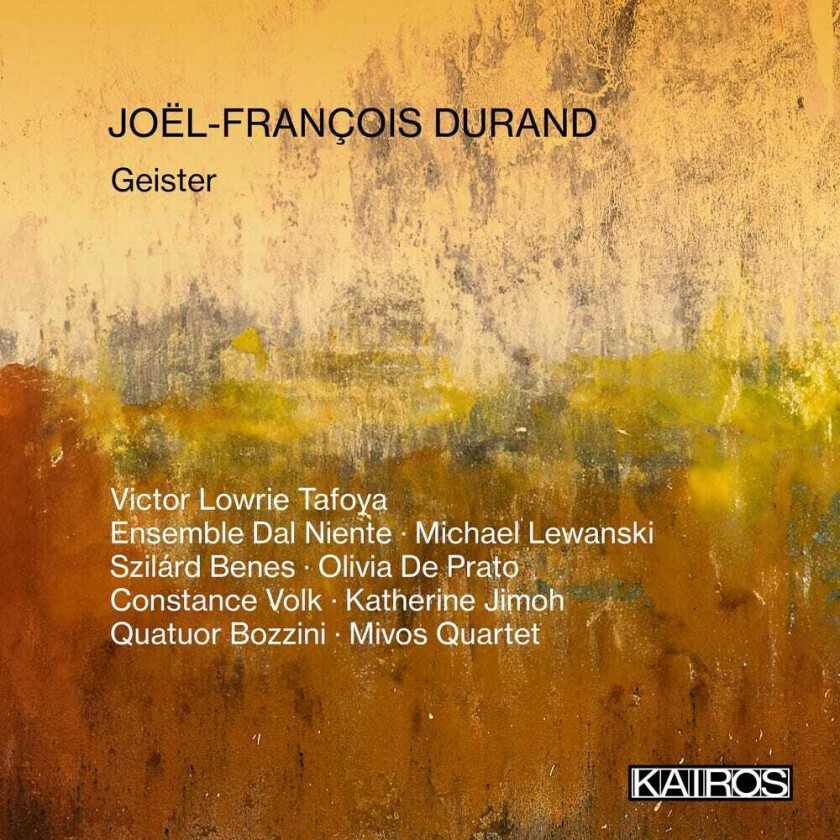 Diverse Artister Joelfrancois Durand: Geister CD
