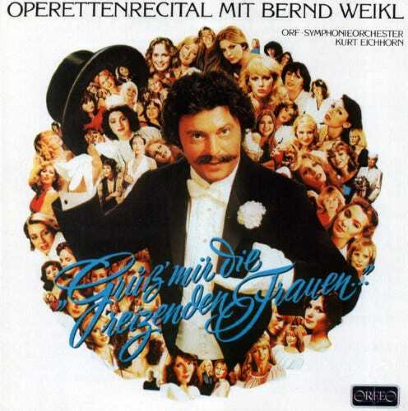 Bernd Weikl, Orf Vienna Radio Chorus, Carl Zeller, Conradin Kreutzer, Edmund Eysler, EMMERICH KALMAN, Heinrich Berté, Oscar Straus, Paul Abraham, Paul Lincke Operetta Recital CD
