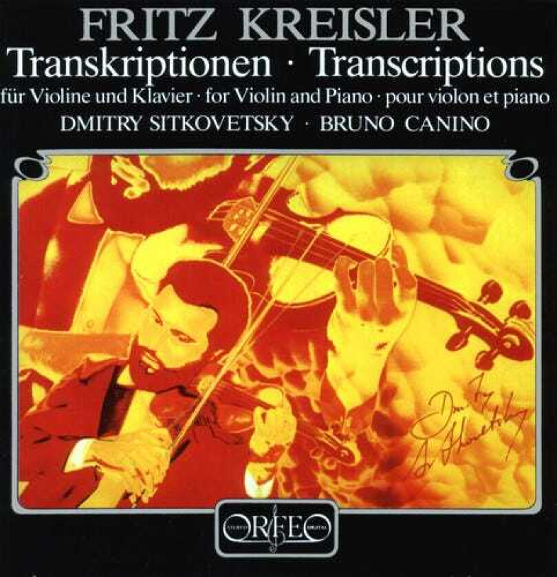 Bruno Canino, Dmitry Sitkovetsky Transcriptions CD