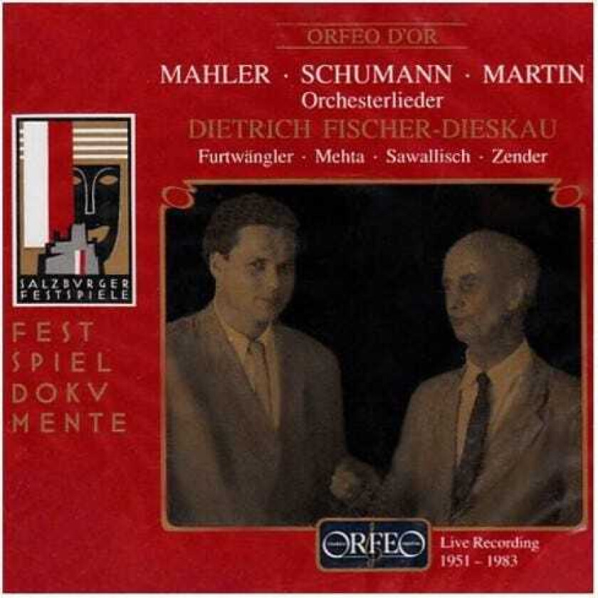 Dietrich FischerDieskau Songs Of A Wayfarer / Ruckert Lieder CD