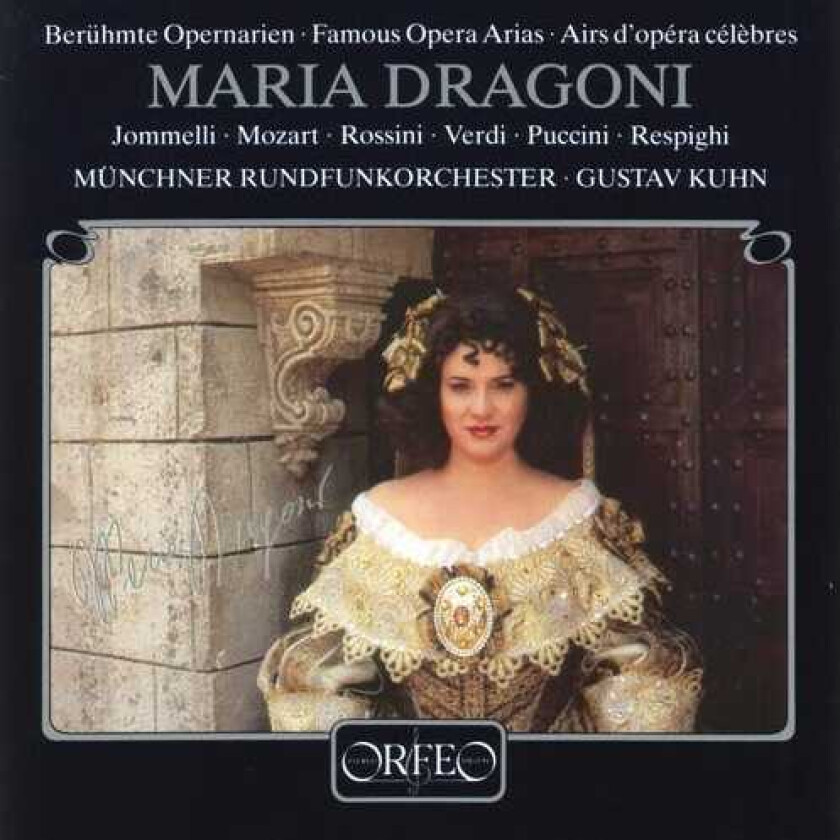 Maria Dragoni, Benedetto Marcello, Niccolo Jommelli Famous Opera Arias CD