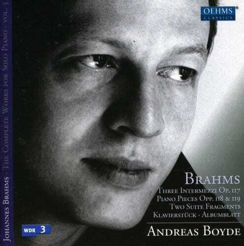 Andreas Boyde, Johannes Brahms Complete Works For Solo Piano 5 CD
