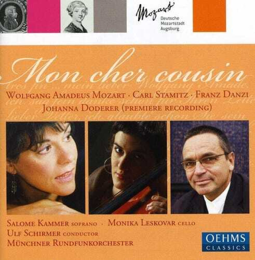 Diverse Artister, Carl Stamitz, Franz Danzi, Johanna Doderer, Wolfgang Amadeus Mozart Augsburger Mozartfest 2008 CD