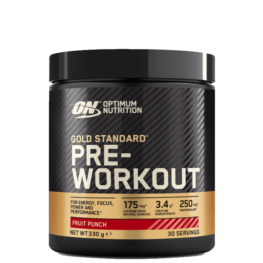 Gold Standard Pre Workout 330 g, pre-workout FRUIT PUNCH