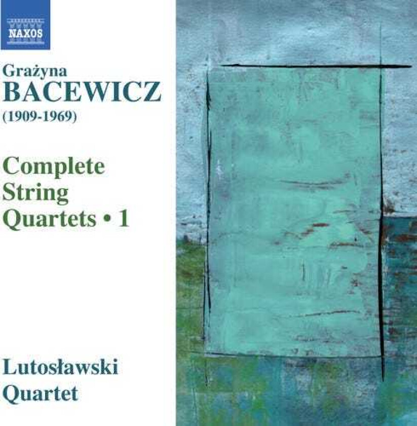 Bacewicz, Lutoslawski Quartet String Quartets 1 CD