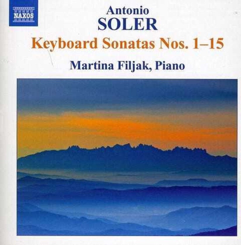 Martina Filjak, Antonio Soler Keyboard Sonatas 115 CD