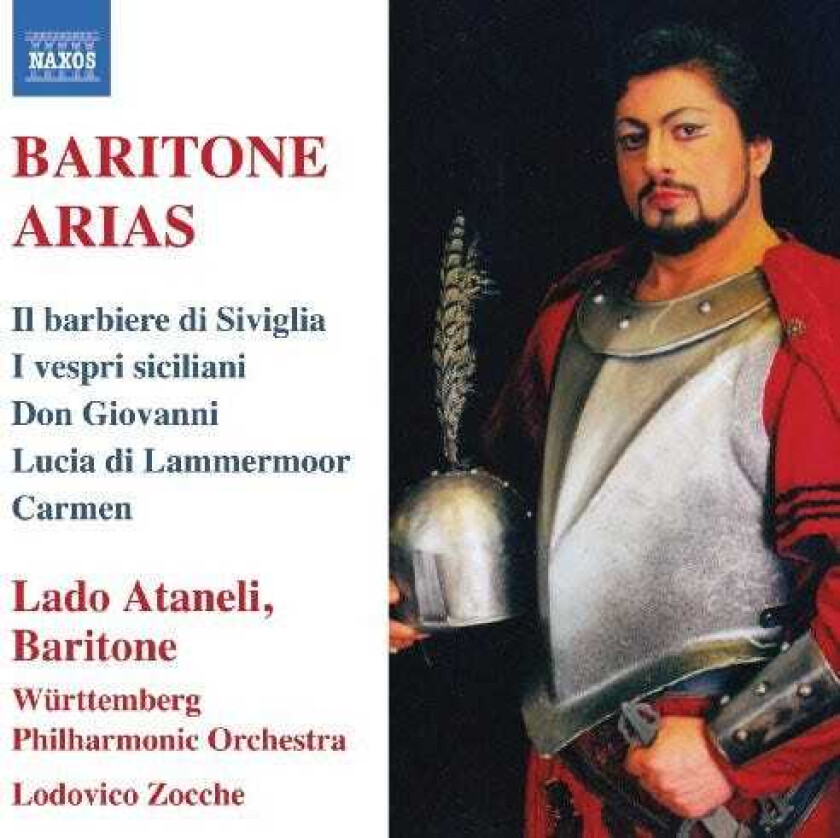 Lodovico Zocche, Lado Ataneli, Otar Vasil'yevich Taktakishvili Baritone Arias CD