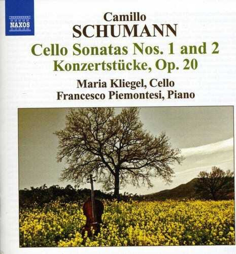 Maria Kliegel, Francesco Piemontesi, Camillo Schumann Cello Sonatas 1 & 2 CD