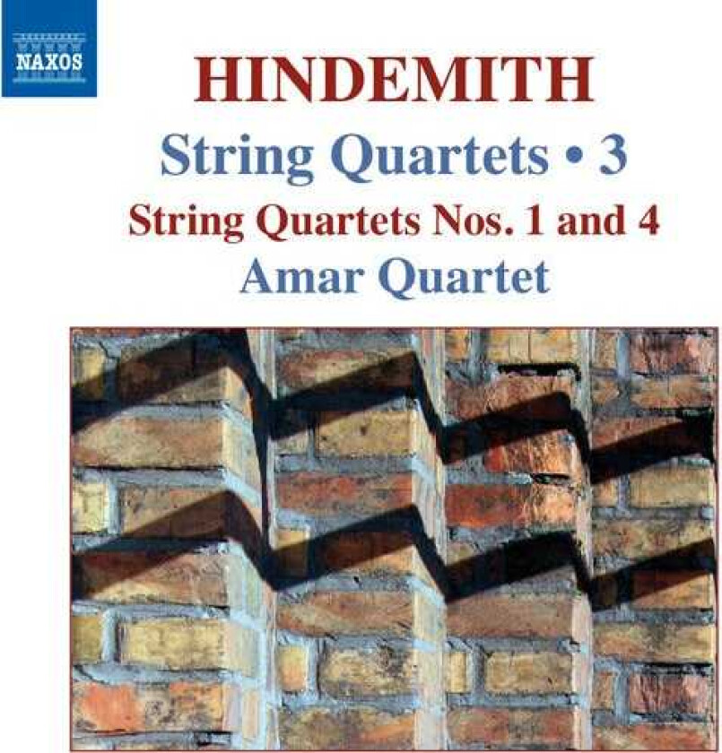 Hindemith, Amar Quartet String Quartets 3 CD